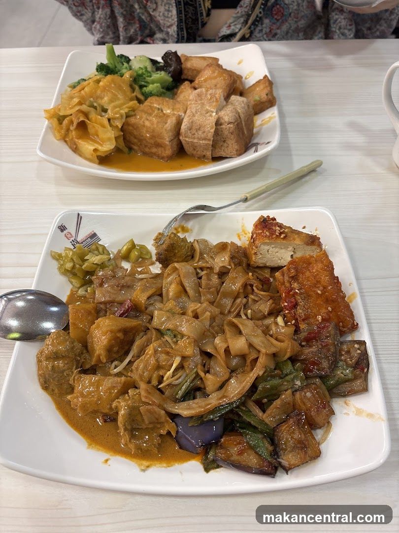 Curry Noodles and Tofu