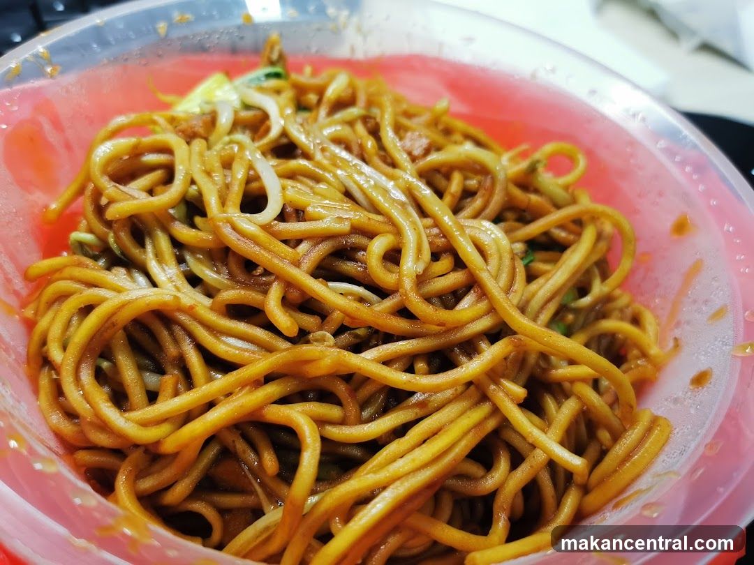 Noodles in a bowl