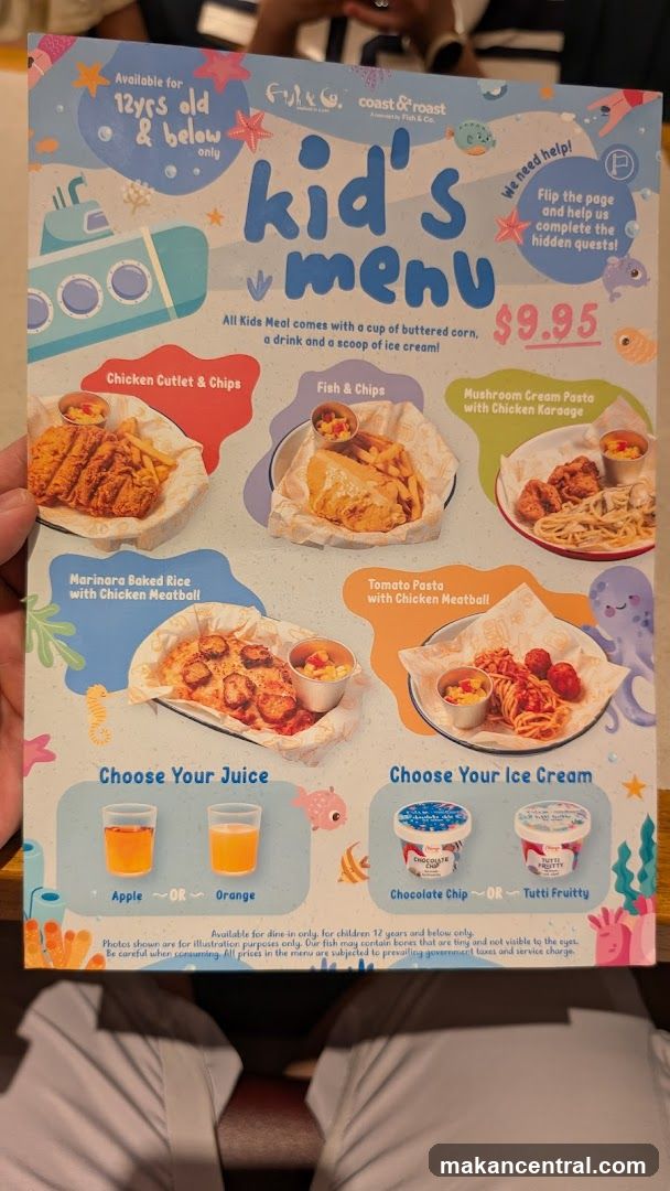 Kid's Menu