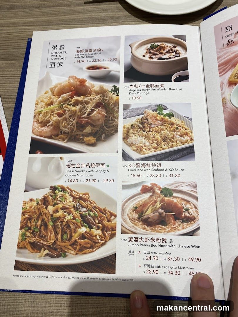 Noodles, Rice & Porridge