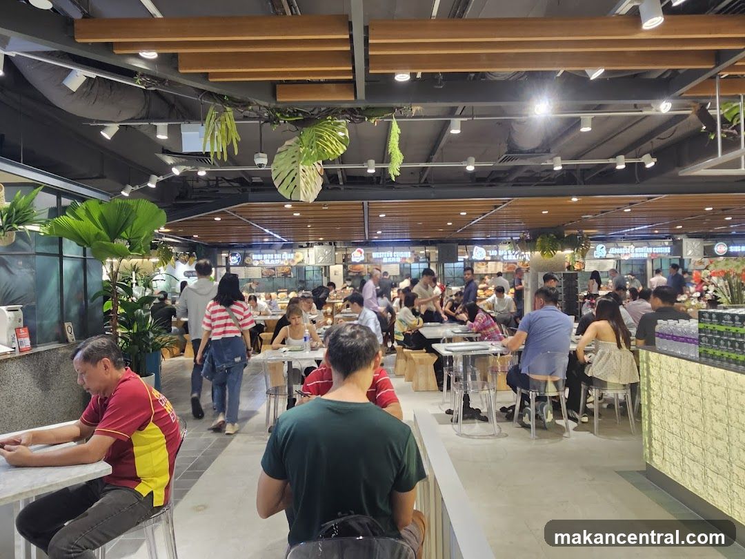 Busy Food Court