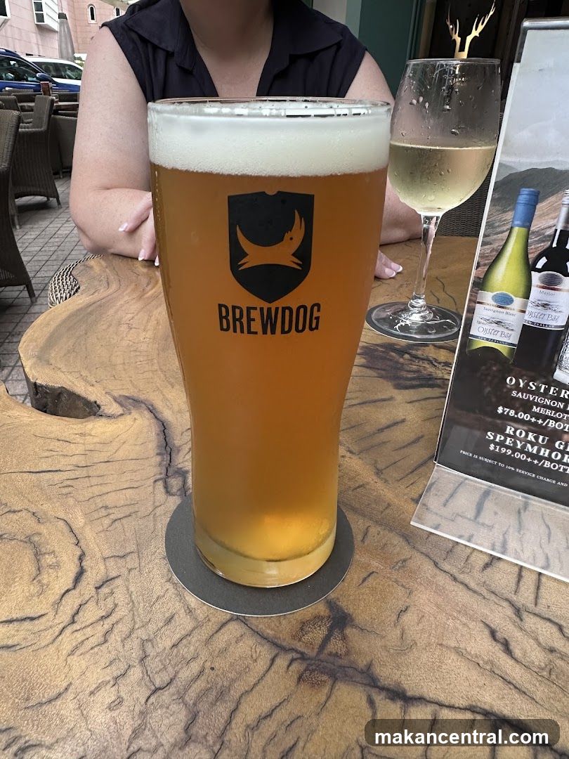 Brewdog Beer and Wine Menu