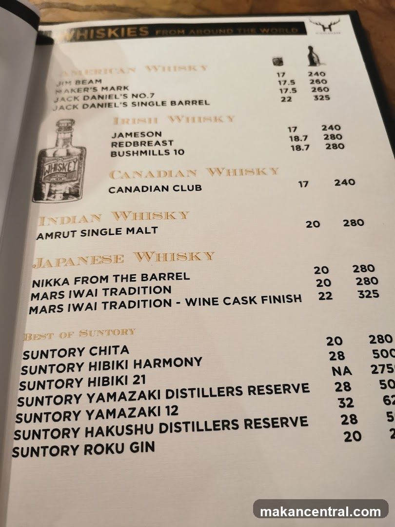 WHISKIES FROM AROUND THE WORLD