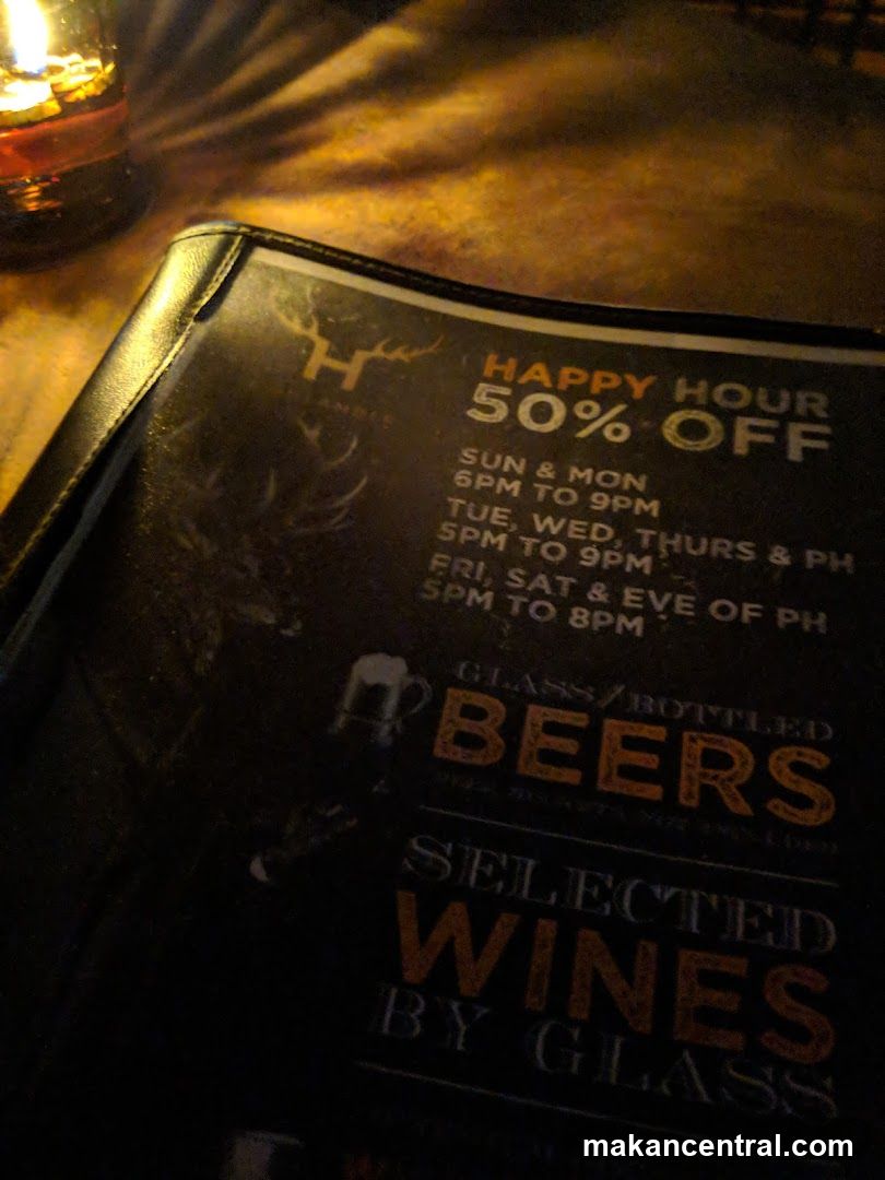 Happy Hour Menu