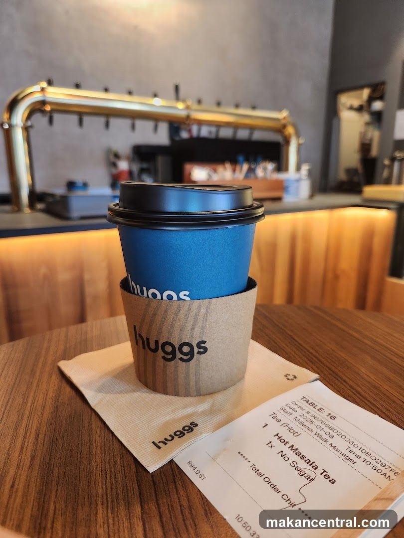 Coffee Cup and Receipt
