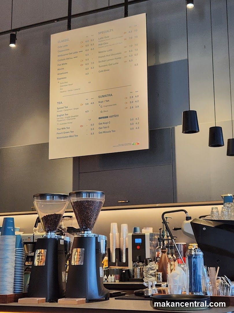 Coffee and Tea Menu