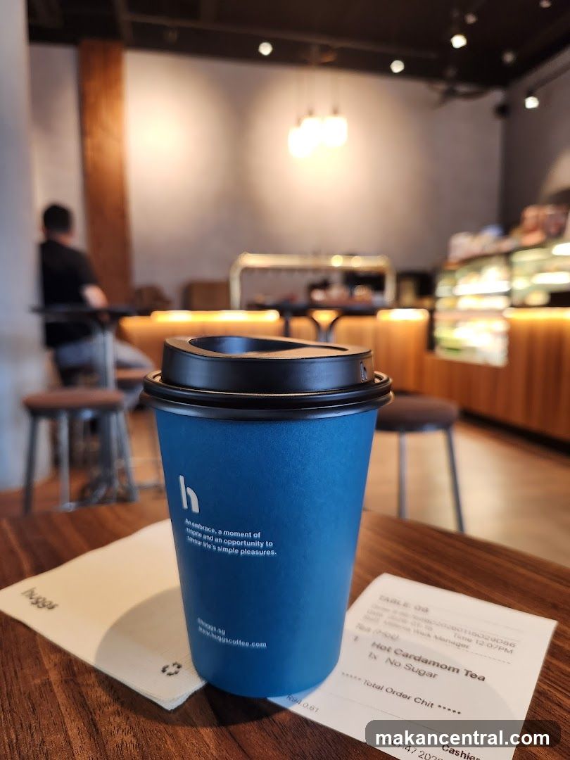 Coffee Cup and Receipt