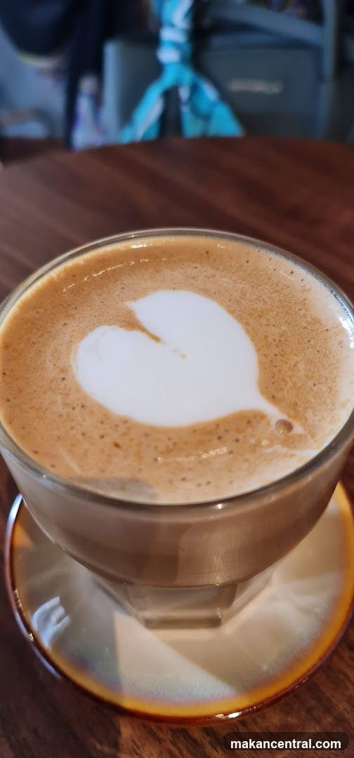 Latte with Heart Art