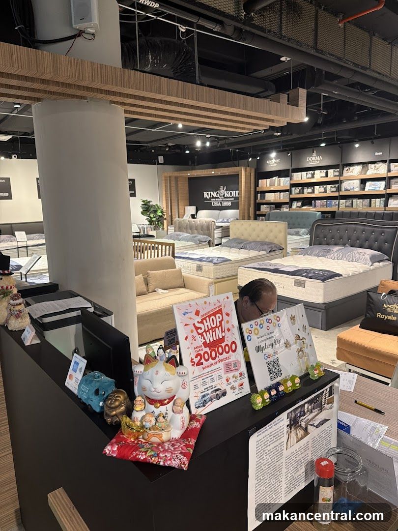 Mattress Store Interior