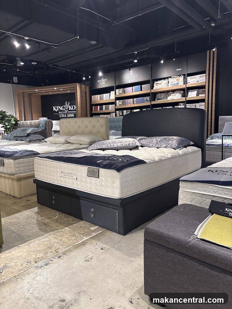 Mattress Store Interior