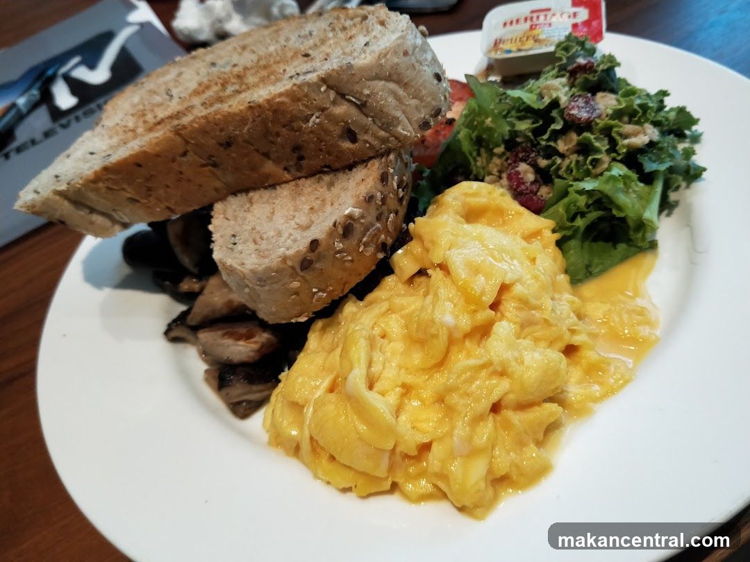 Scrambled Eggs Breakfast