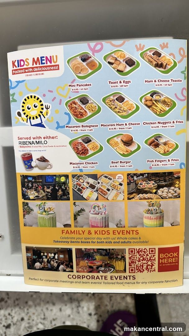 KIDS MENU