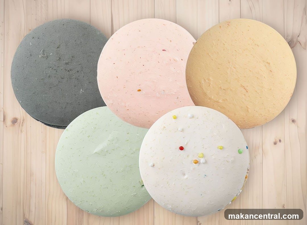 Assortment of Round Cakes