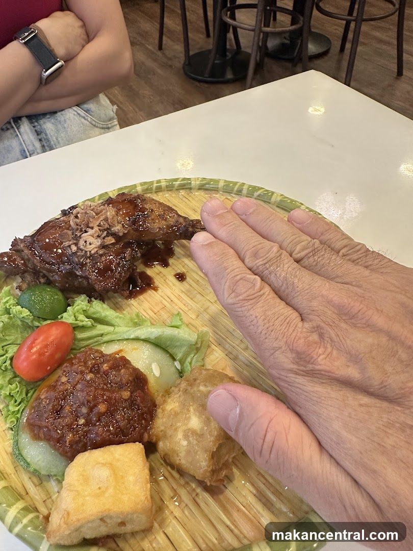 Plate of Food with Hands