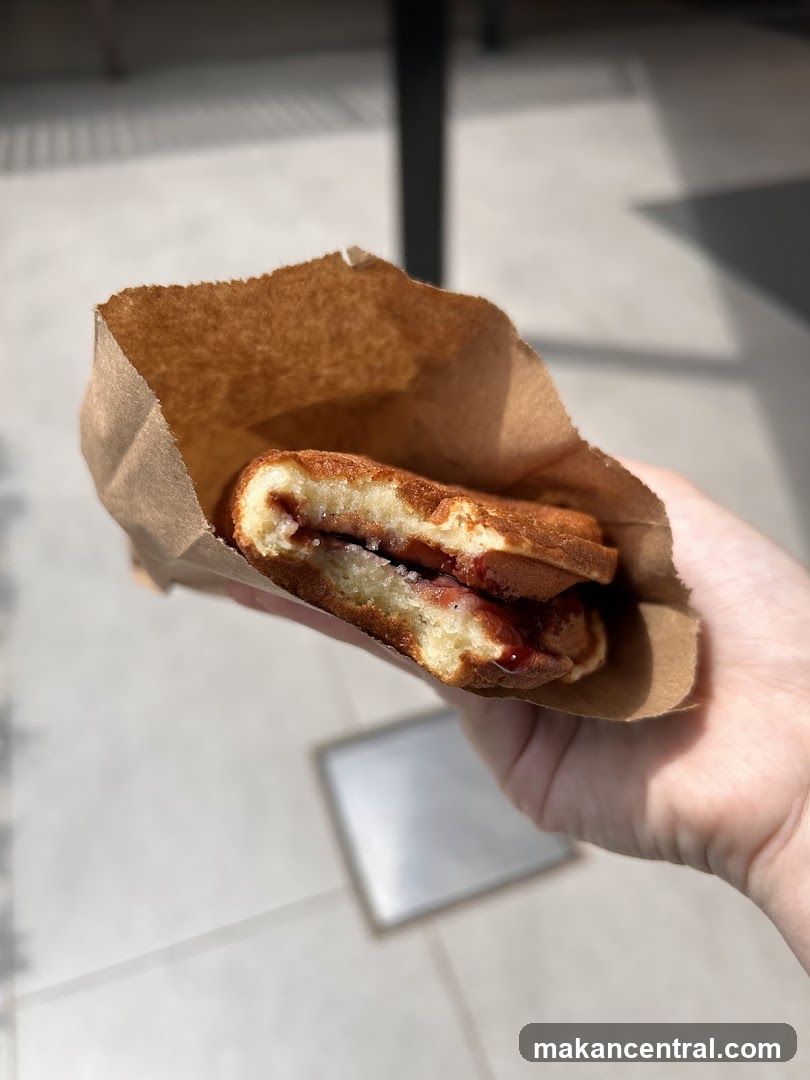 Sweet treat in a paper bag