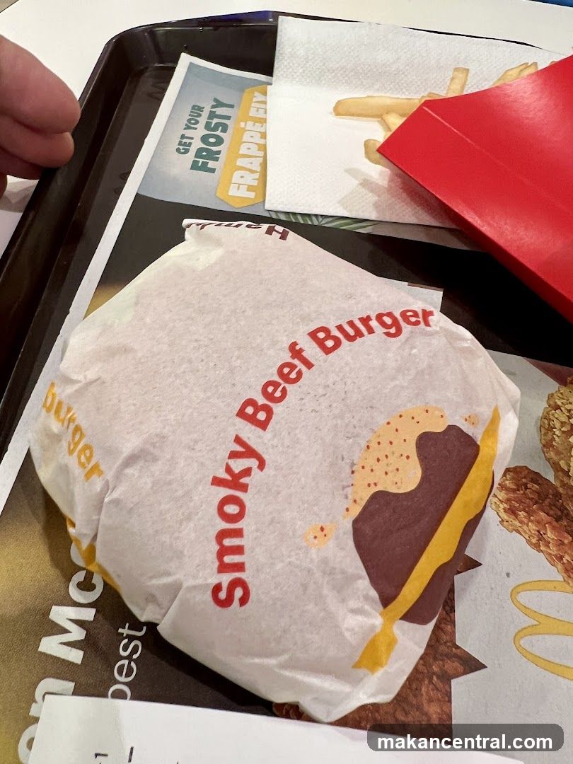 Smoky Beef Burger Meal