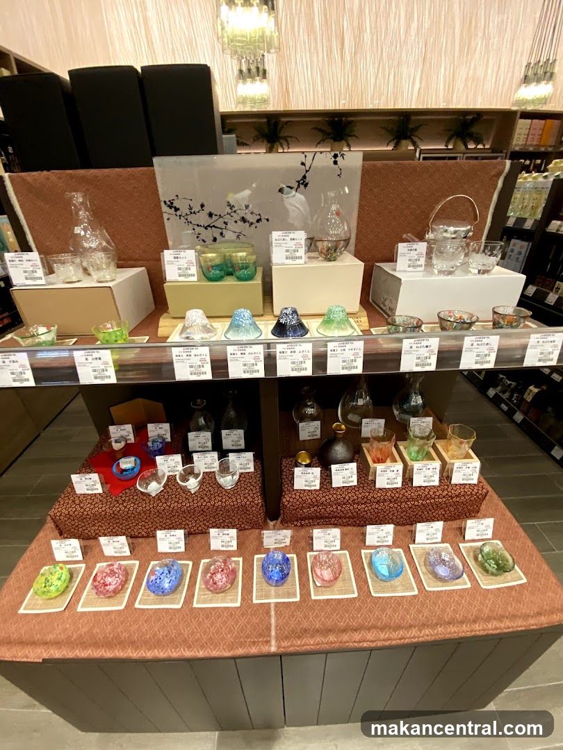 Glassware Display