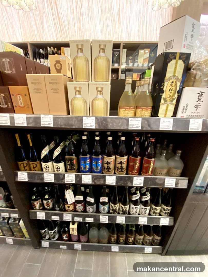 Bottles of Alcohol on Shelves