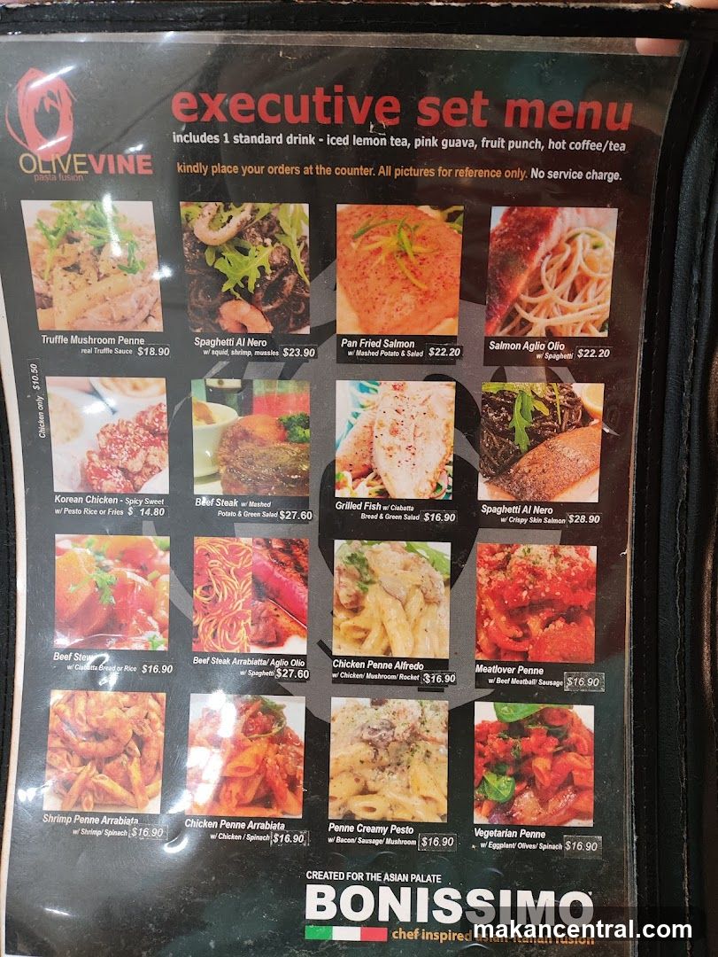 Executive Set Menu