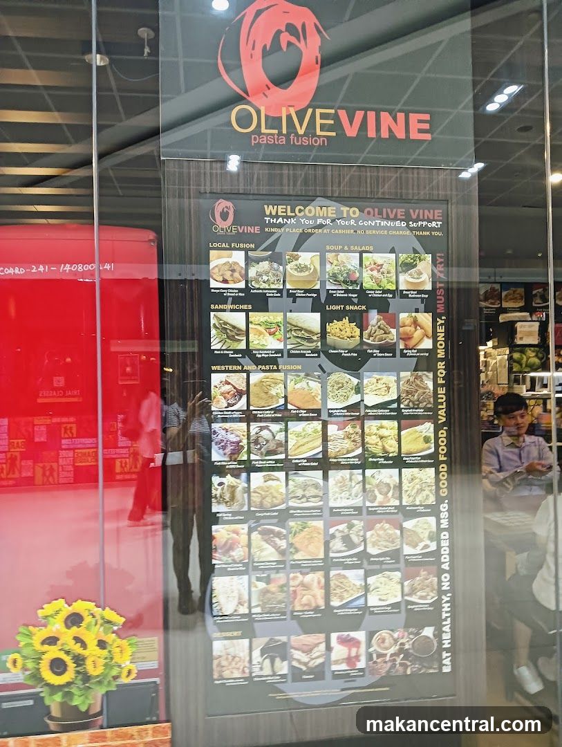 Olive Vine Menu