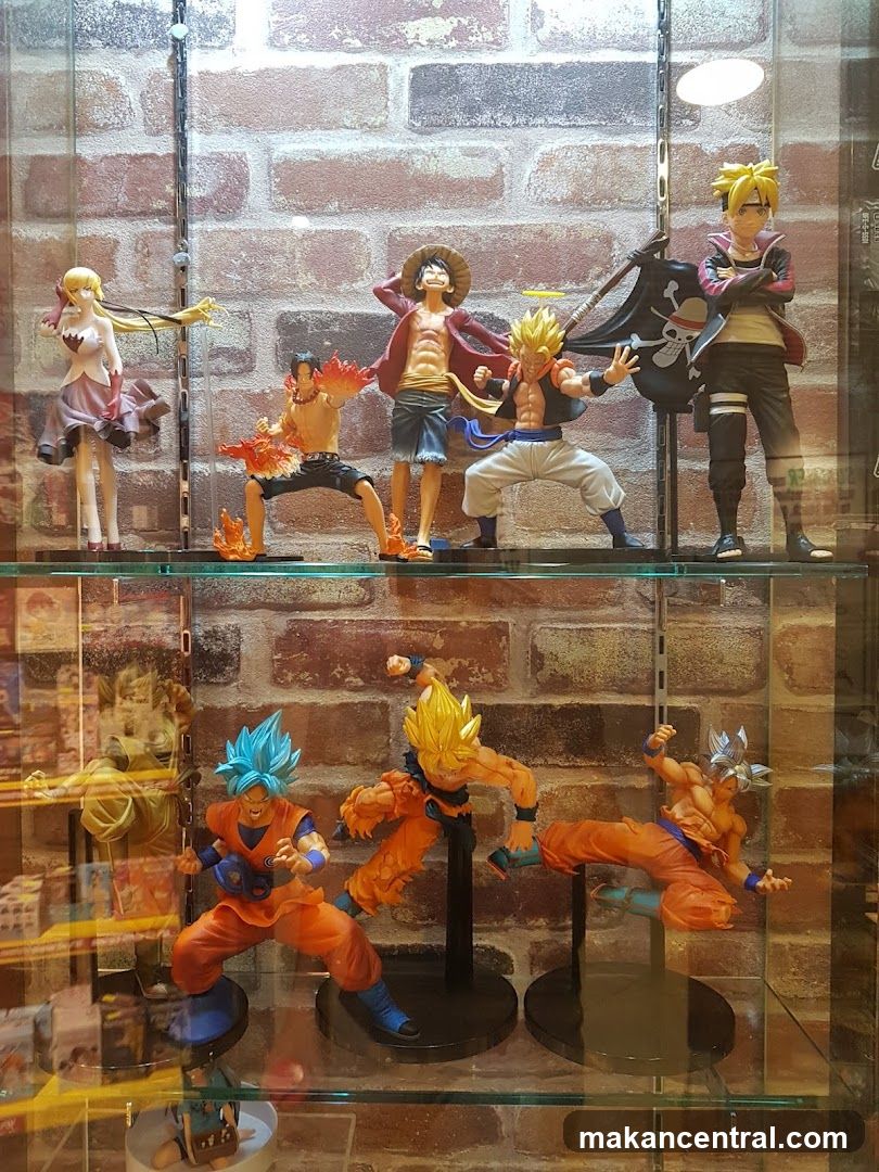 Anime Figurines Display