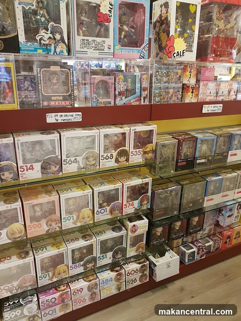 Display of Collectible Figures