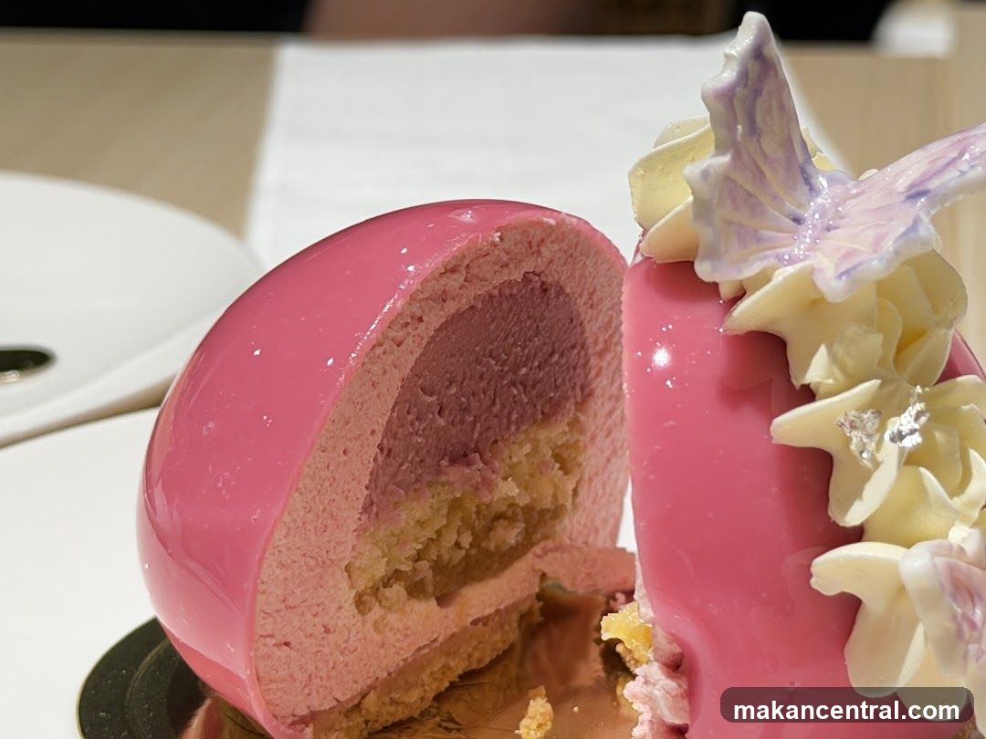 Pink Mousse Cake