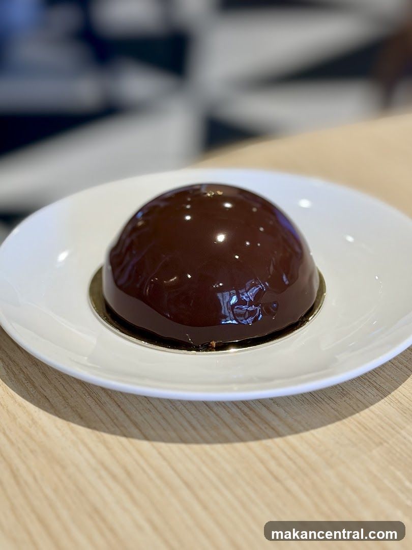 Chocolate Mousse Dome Cake