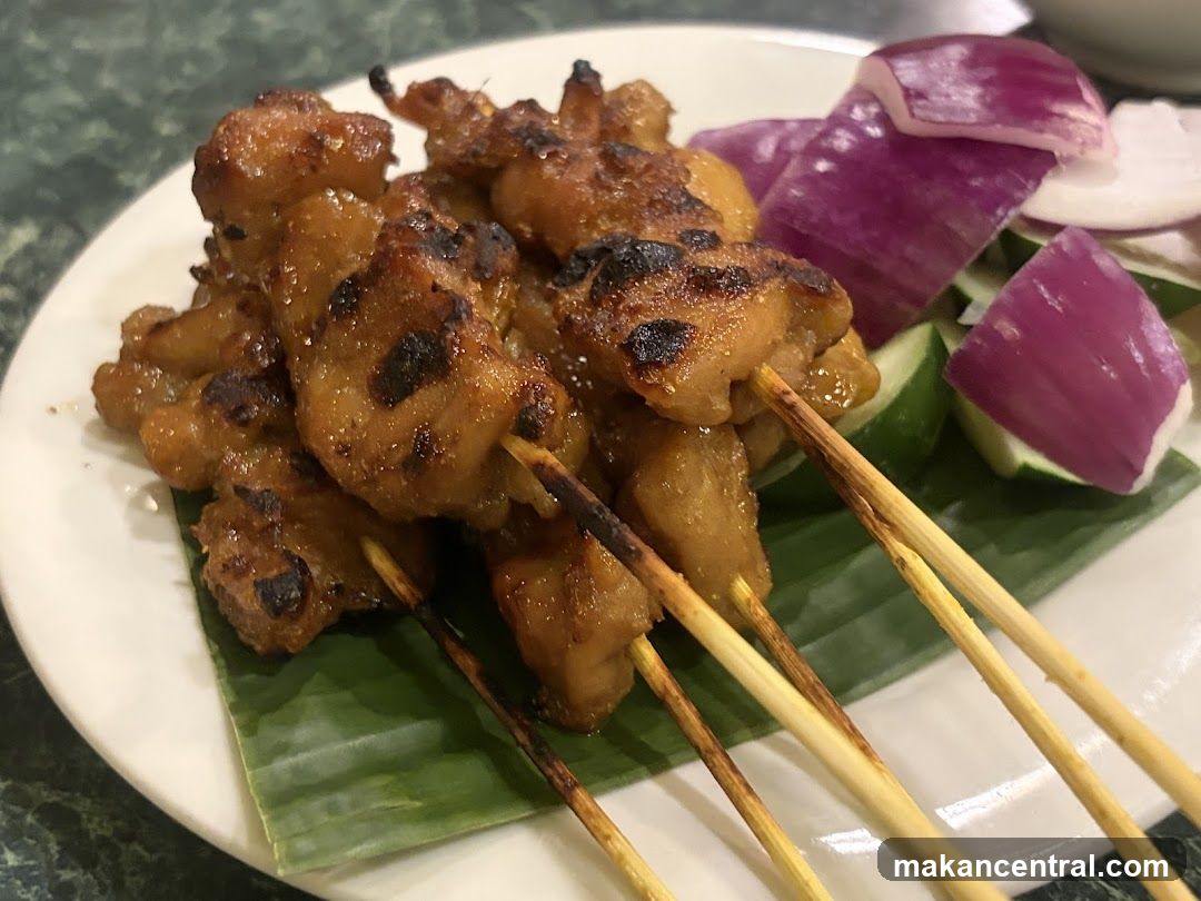 Chicken Satay Skewers