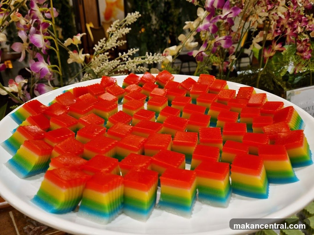 Rainbow Jelly Desserts