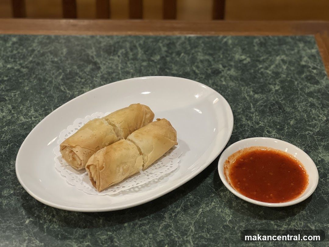 Spring Rolls with Dipping Sauce