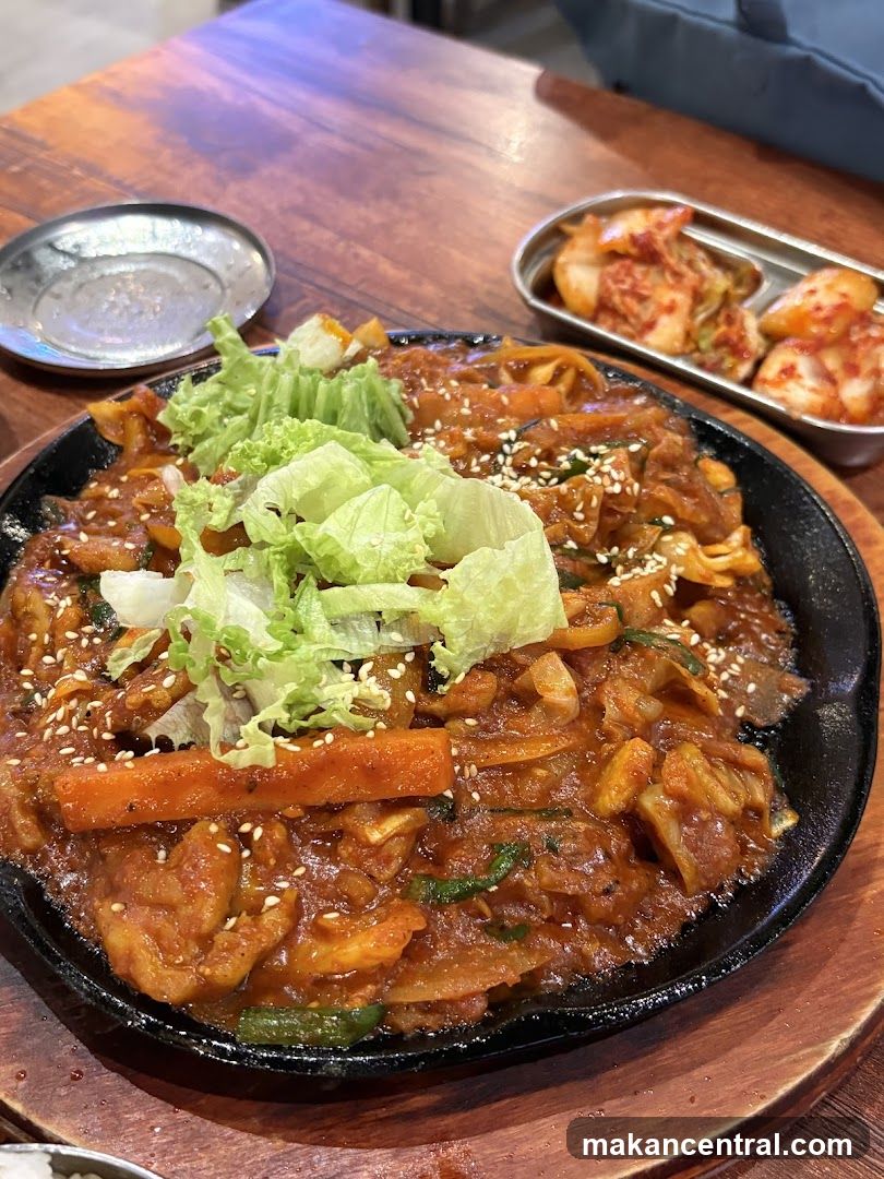 Spicy Stir-Fried Dish with Kimchi