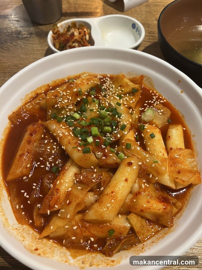 Tteokbokki with Kimchi