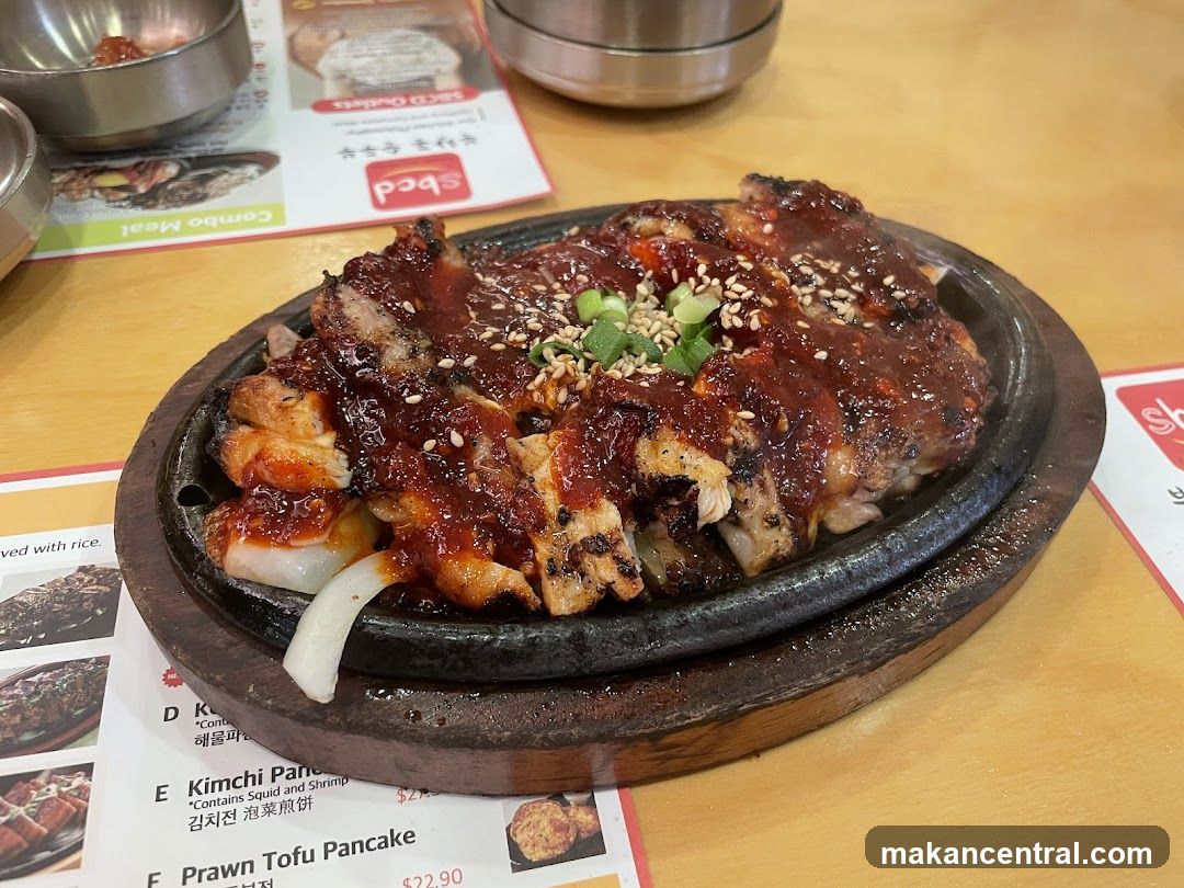 Sizzling Korean Dish
