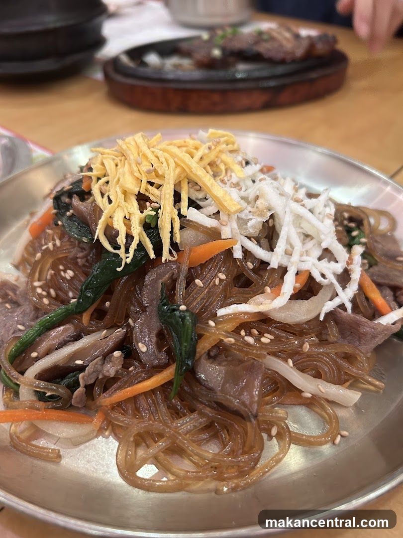 Japchae with Bulgogi
