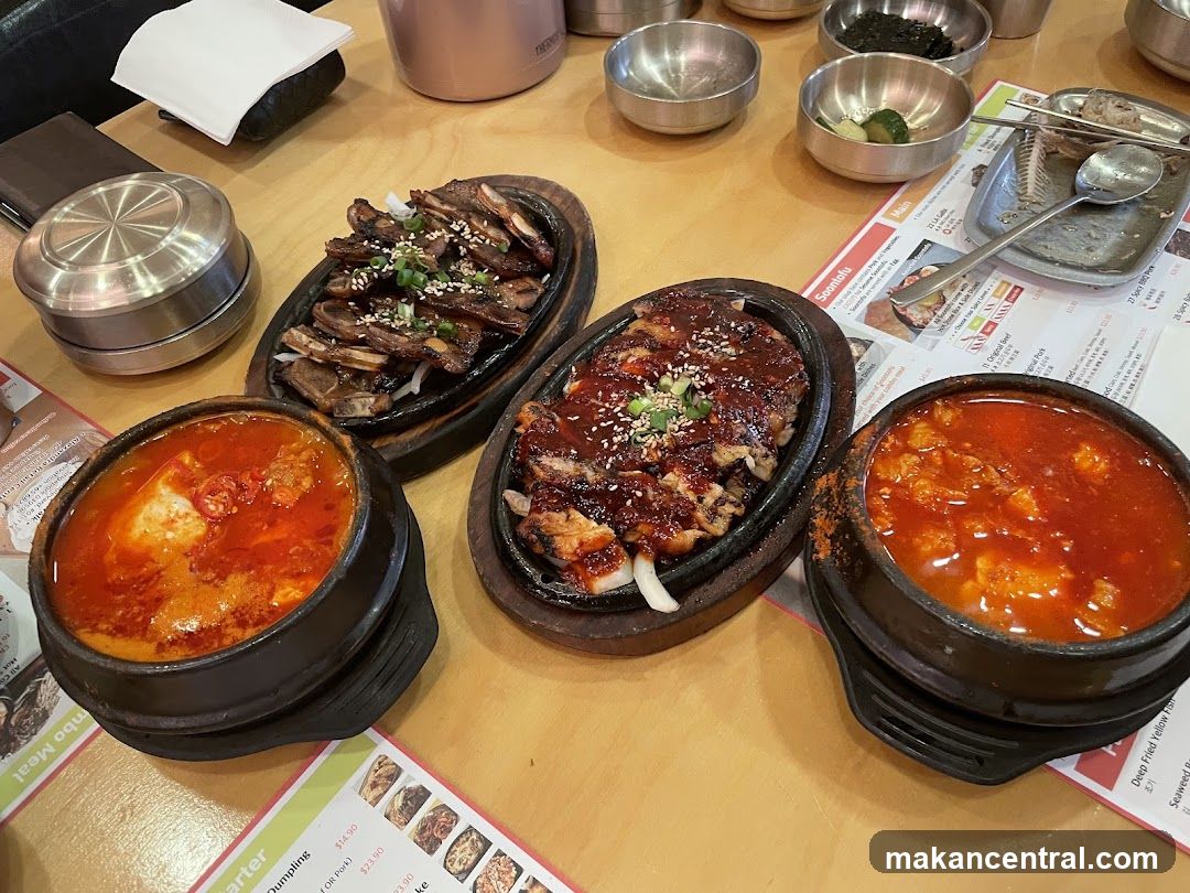 Korean Food Spread
