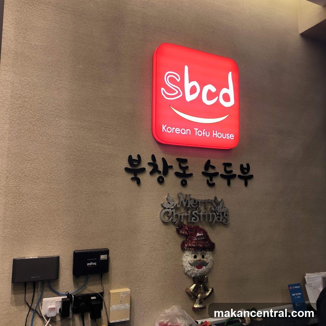 SBCD Korean Tofu House Sign
