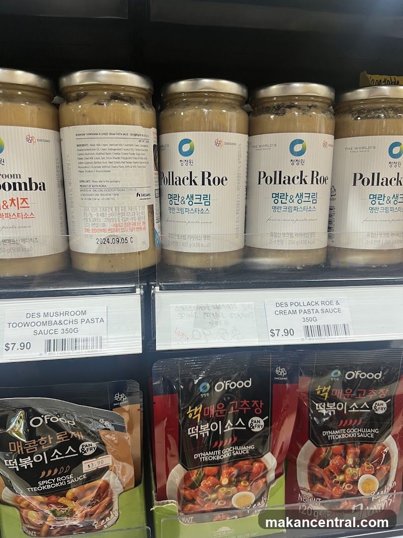 Pasta Sauces and Tteokbokki Sauce
