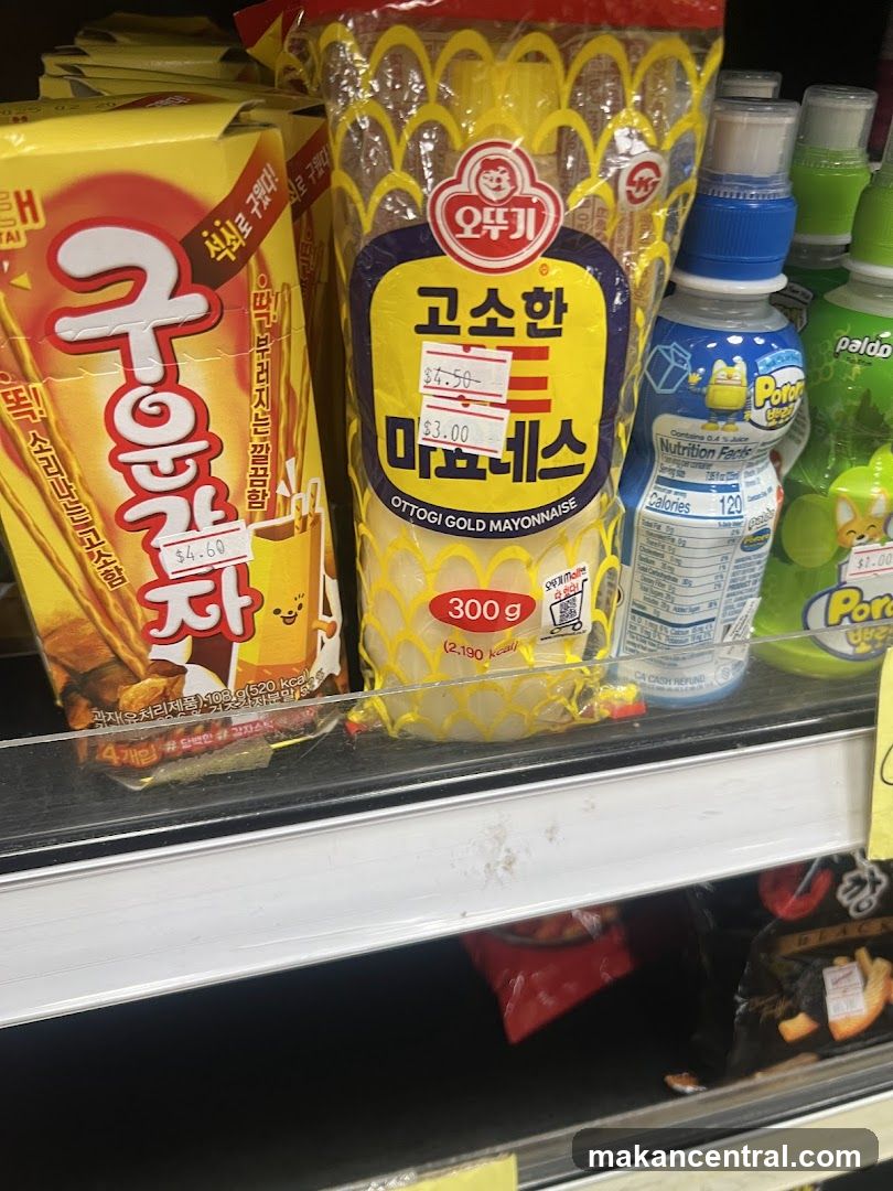 Korean Snacks and Condiments