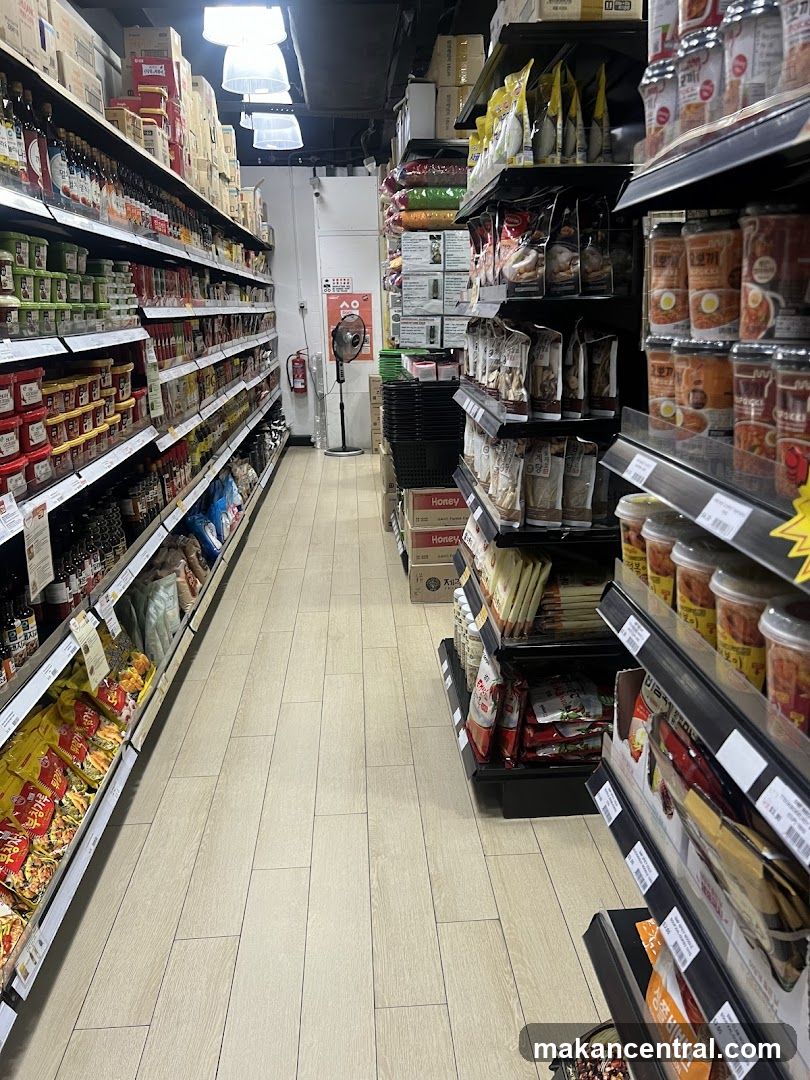 Aisle in a Grocery Store