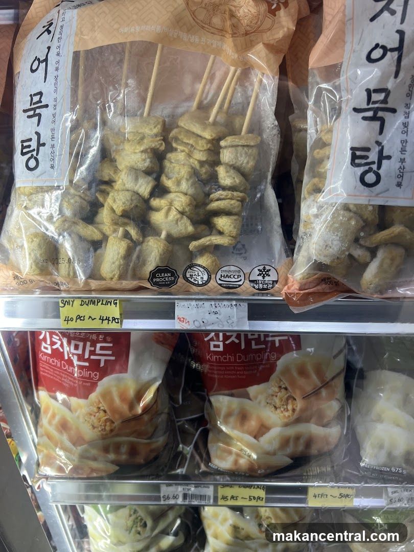 Frozen Korean Food Products