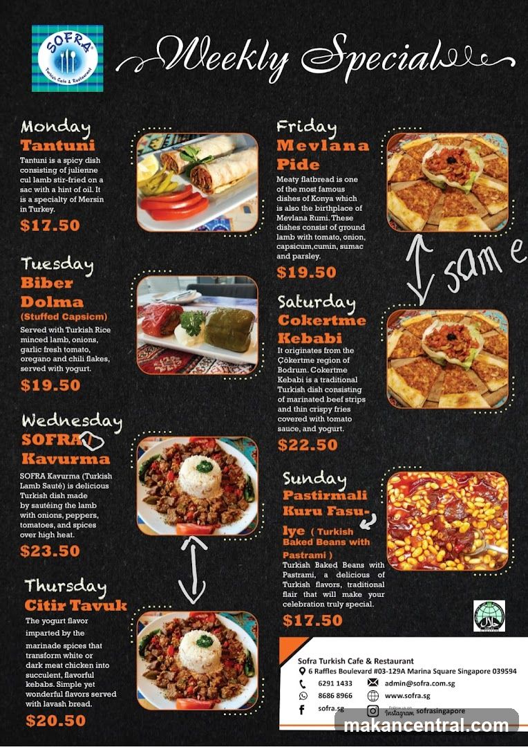 Weekly Specials