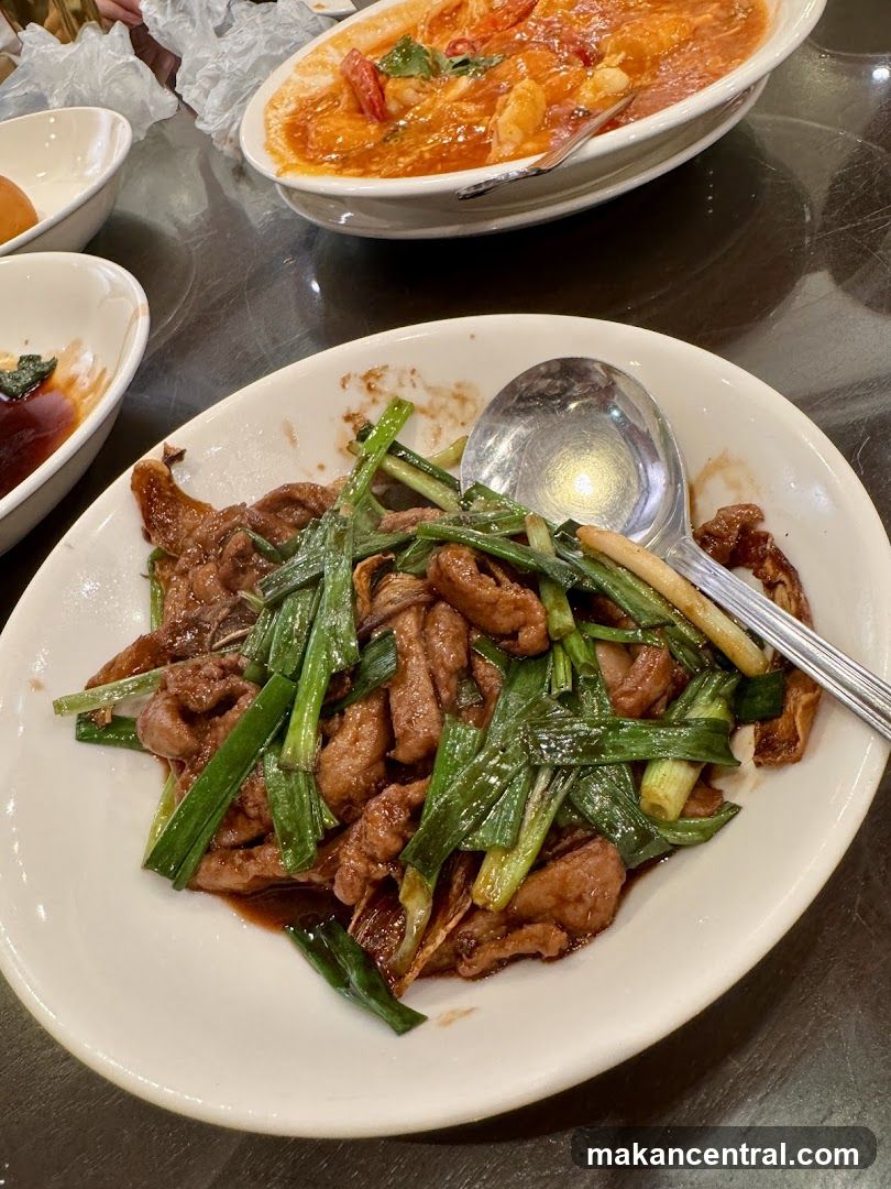 Stir-fried Beef with Scallions