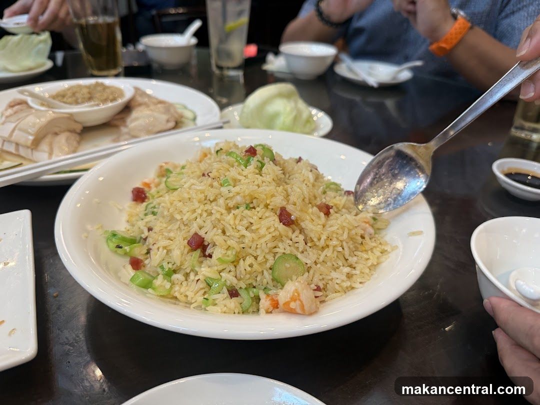 Fried Rice with Shrimp and Sausage
