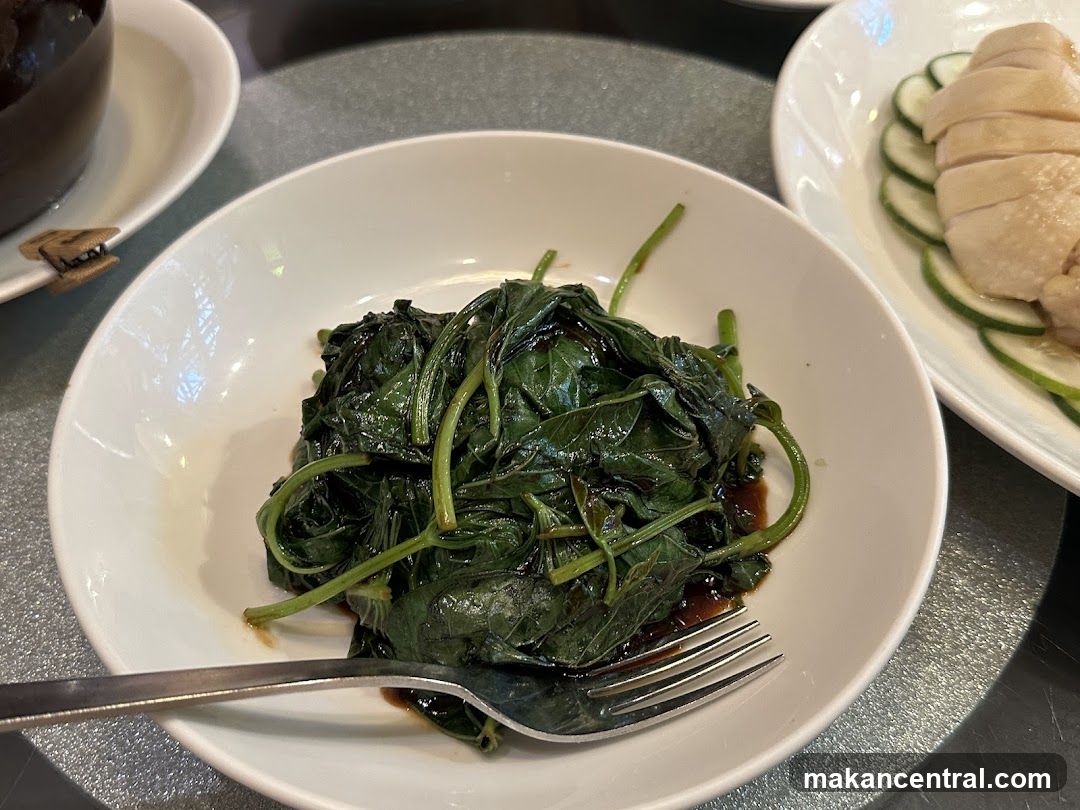 Sautéed Greens with Sauce