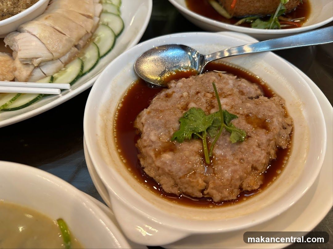 Steamed Minced Pork Patty