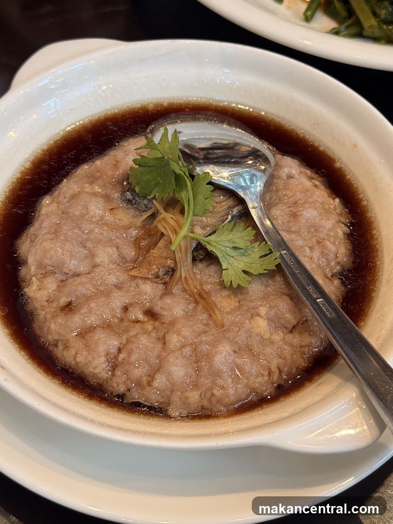 Steamed Pork Patty with Salted Fish
