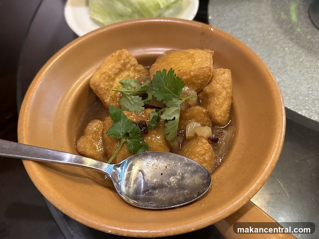 Fried Tofu with Sauce