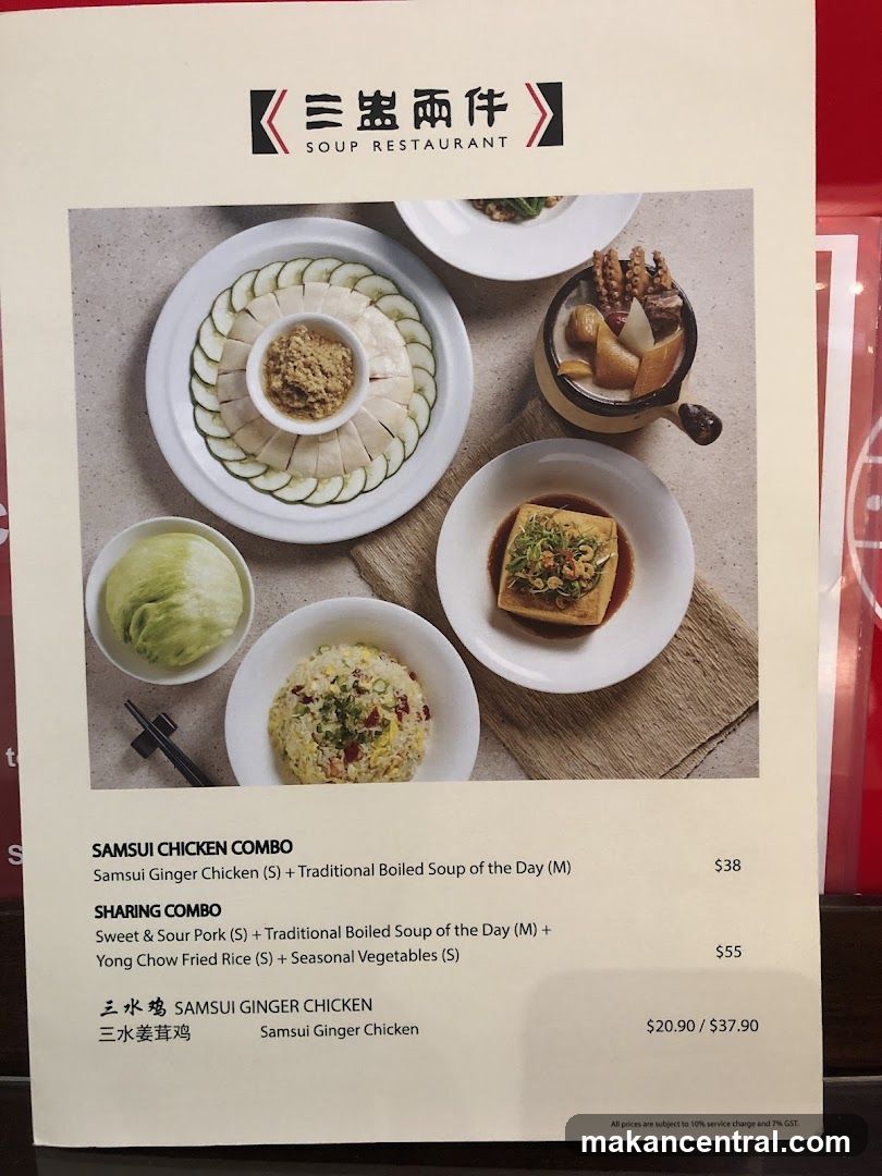 Soup Restaurant Menu