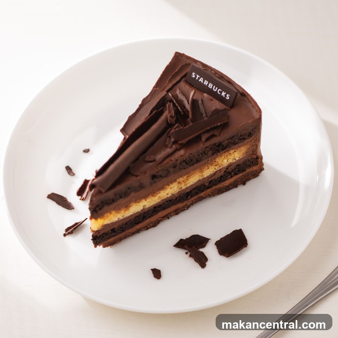 Slice of Chocolate Cake